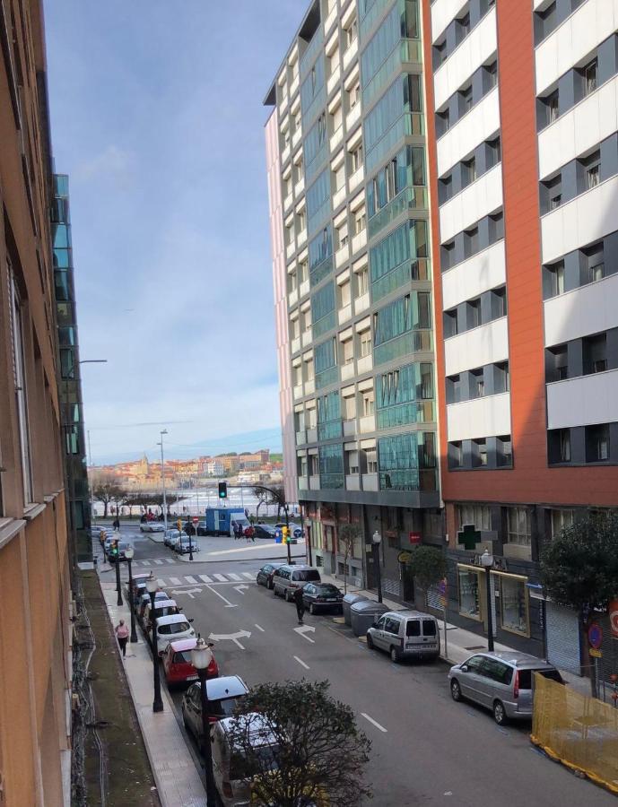 Piso Playa Gijon Gijón Exterior foto